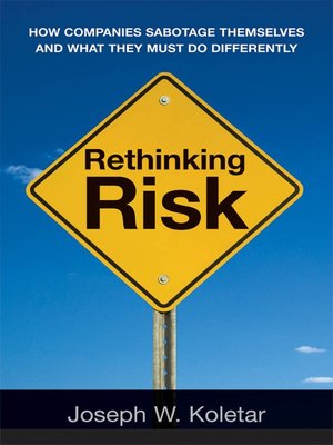 cover image of Rethinking Risk